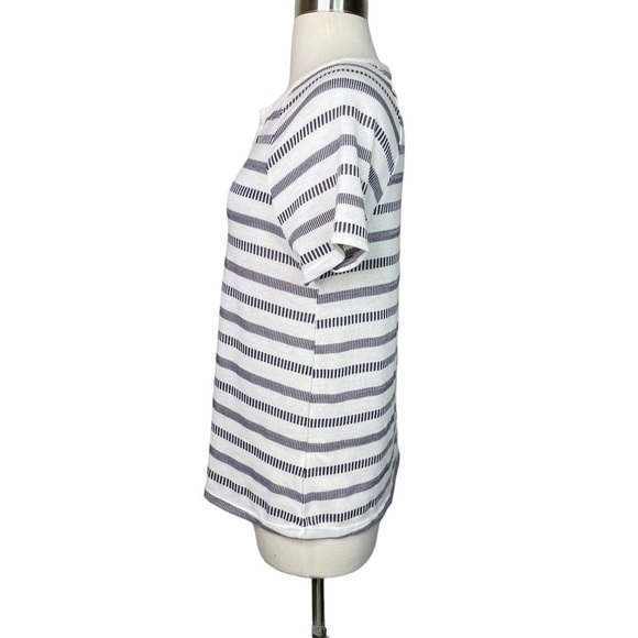 Stitch Fix l Kaileigh Split Neck Top, Small - Picture 2 of 7